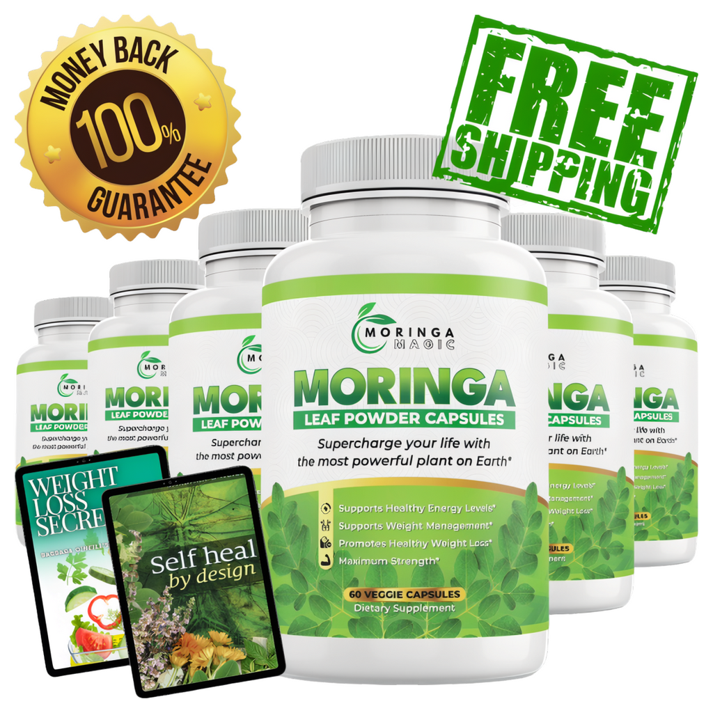 Moringa Magic - (6 bottles) Special Limited Time Discount