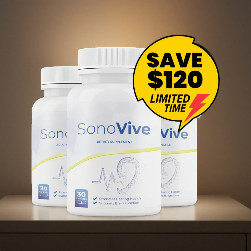 Sonovive - 3 Bottles